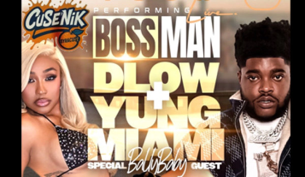 Win tickets to CUSENIK at Sharkey’s Event Center featuring DLOW and Yung Miami!