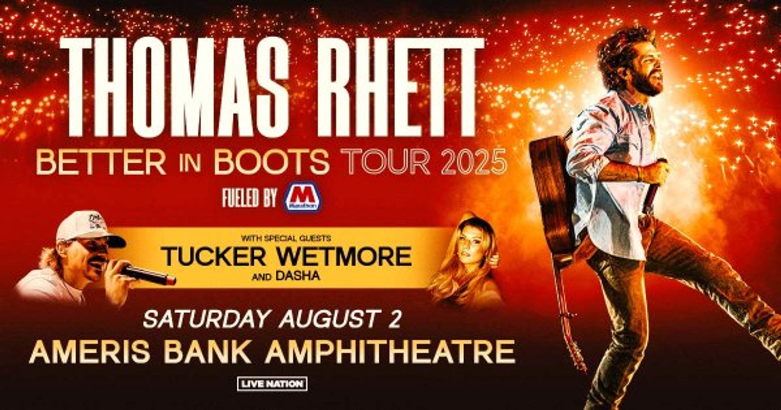 See Thomas Rhett at Ameris Bank Amphitheatre!