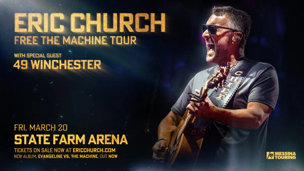 Win tickets to Eric Church at State Farm Arena!