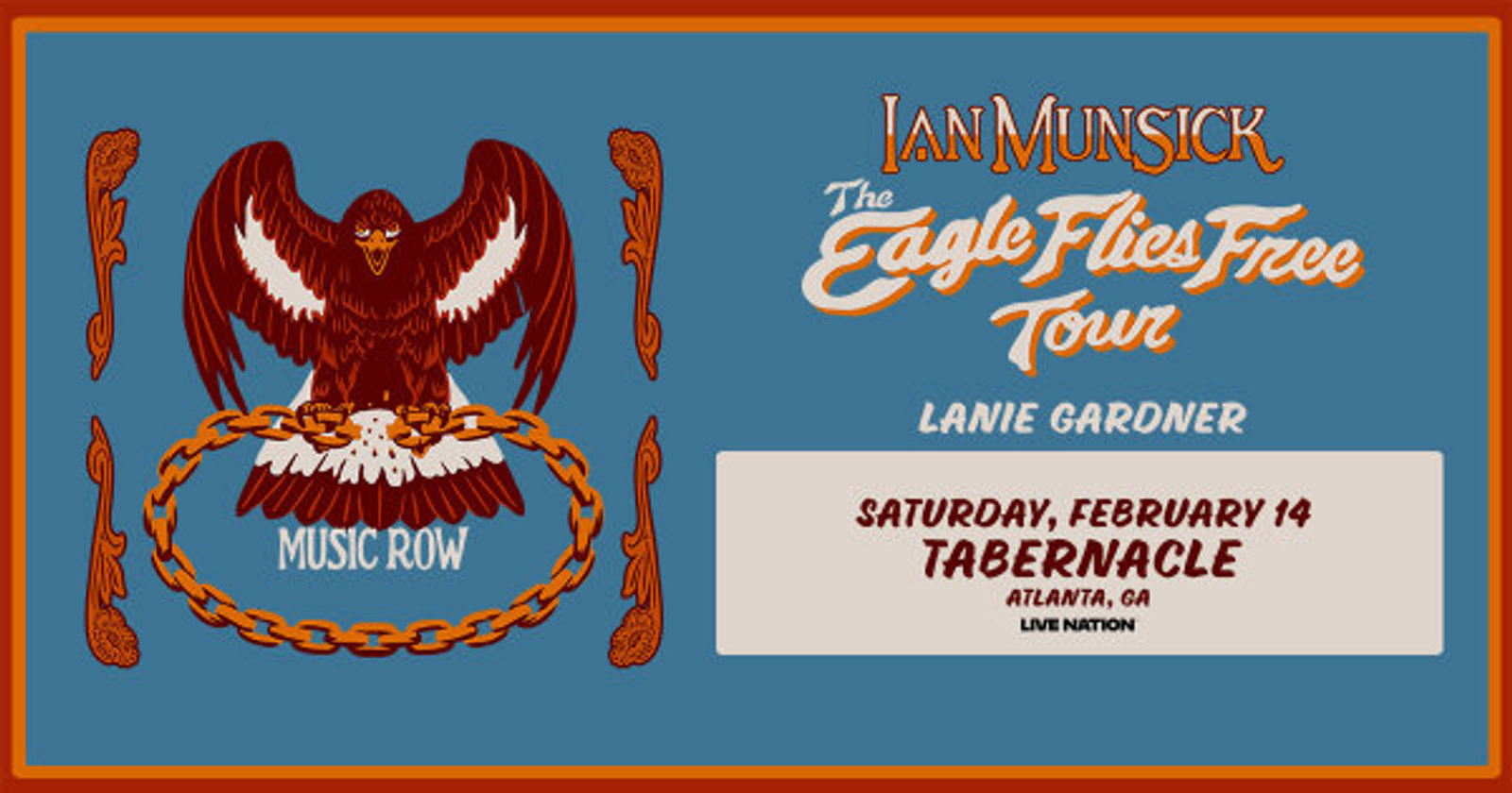 Win tickets to Ian Munsick at Tabernacle!