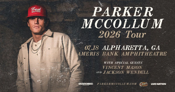 Win tickets to Parker McCollum at Ameris Bank Amphitheatre!