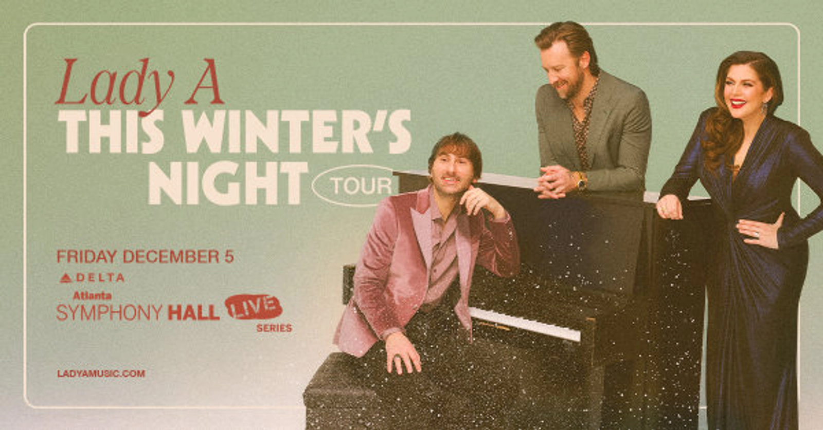 Win tickets to Lady A at Atlanta Symphony Hall!