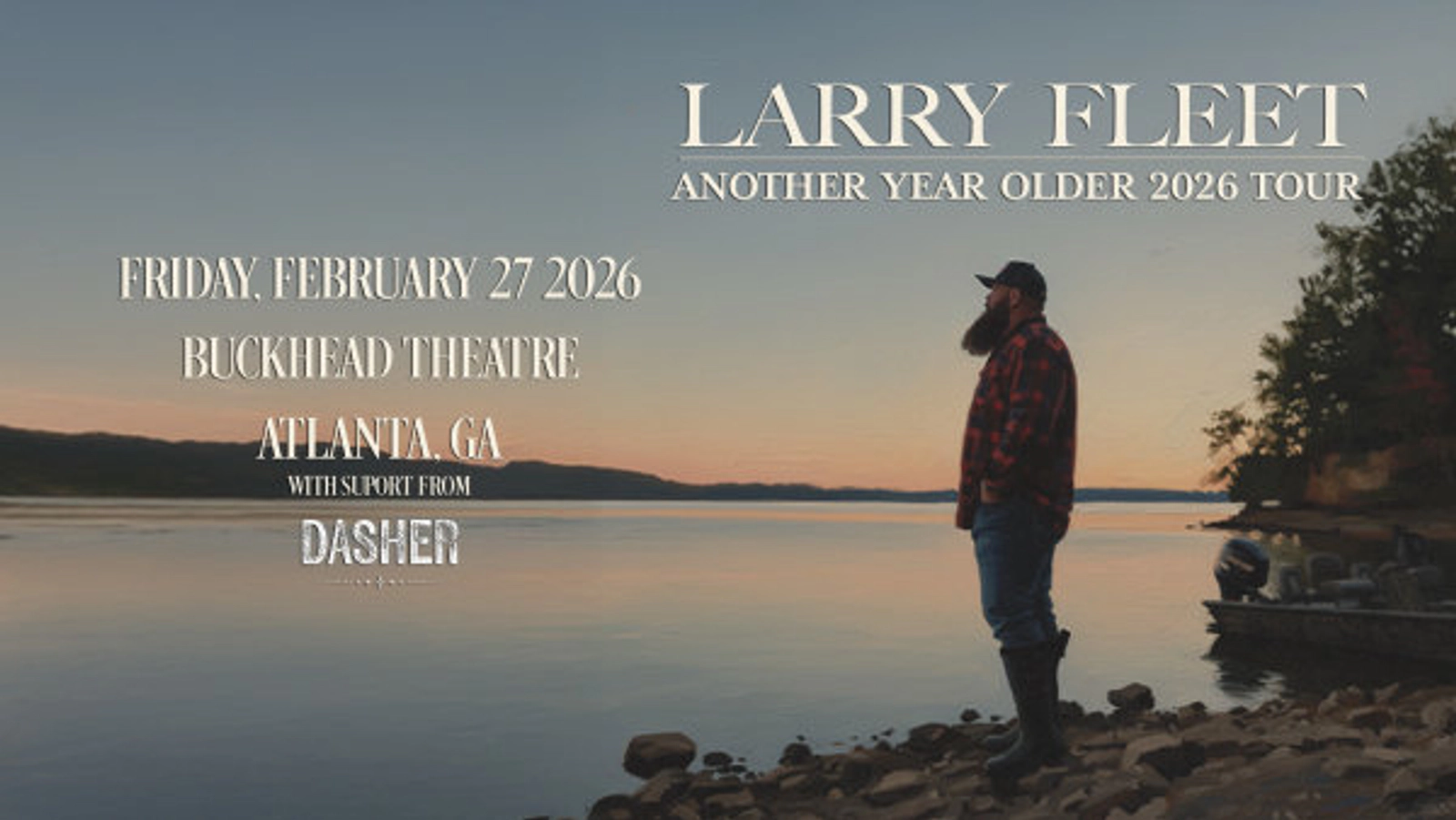 Win tickets to Larry Fleet at Buckhead Theatre!
