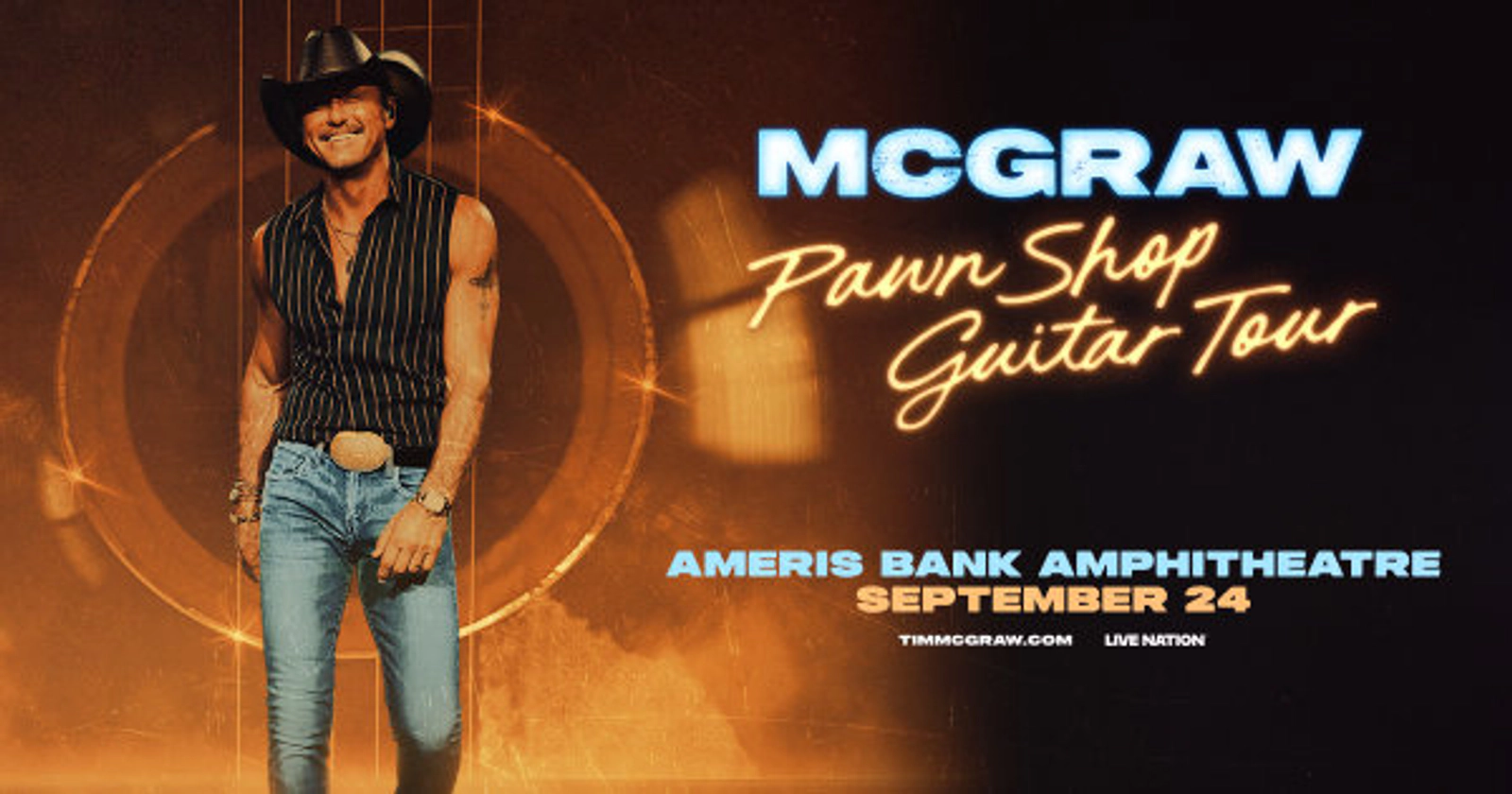Win tickets to Tim McGraw at Ameris Bank Amphitheatre!