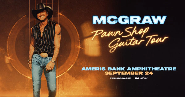 Win tickets to Tim McGraw at Ameris Bank Amphitheatre!