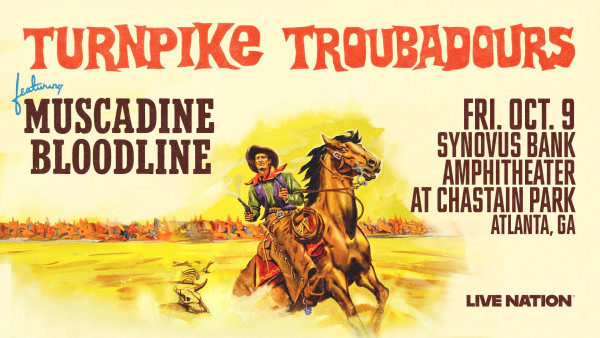 Win tickets to Turnpike Troubadours at Synovus Bank Amphitheatre!