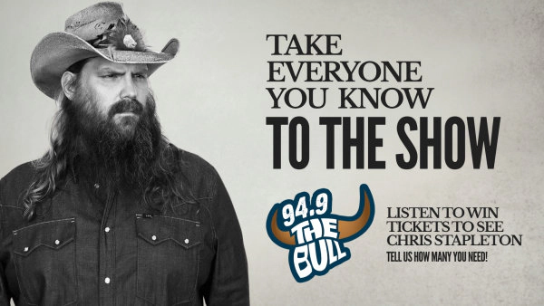 Take everyone you know to the show to see Chris Stapleton at Mercedes-Benz Stadium!