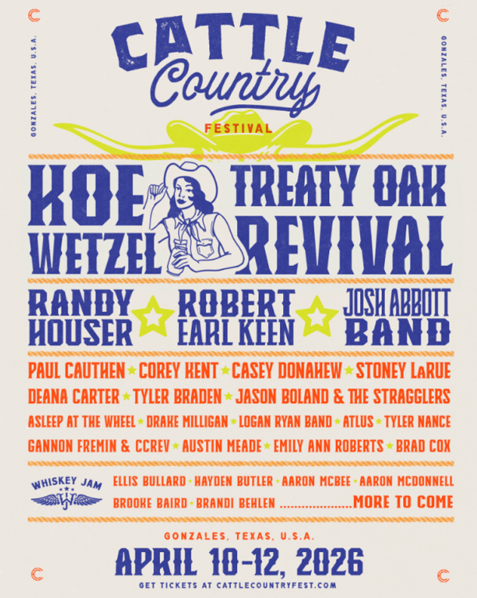 ENTER FOR A CHANCE TO WIN A PAIR OF TICKETS TO CATTLE COUNTRY FEST!
