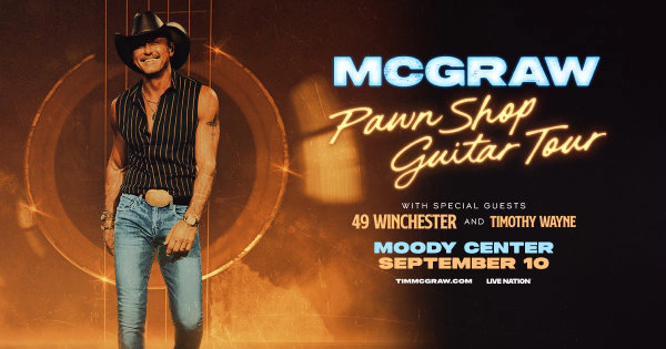 Enter for a chance to win tickets to Tim McGraw