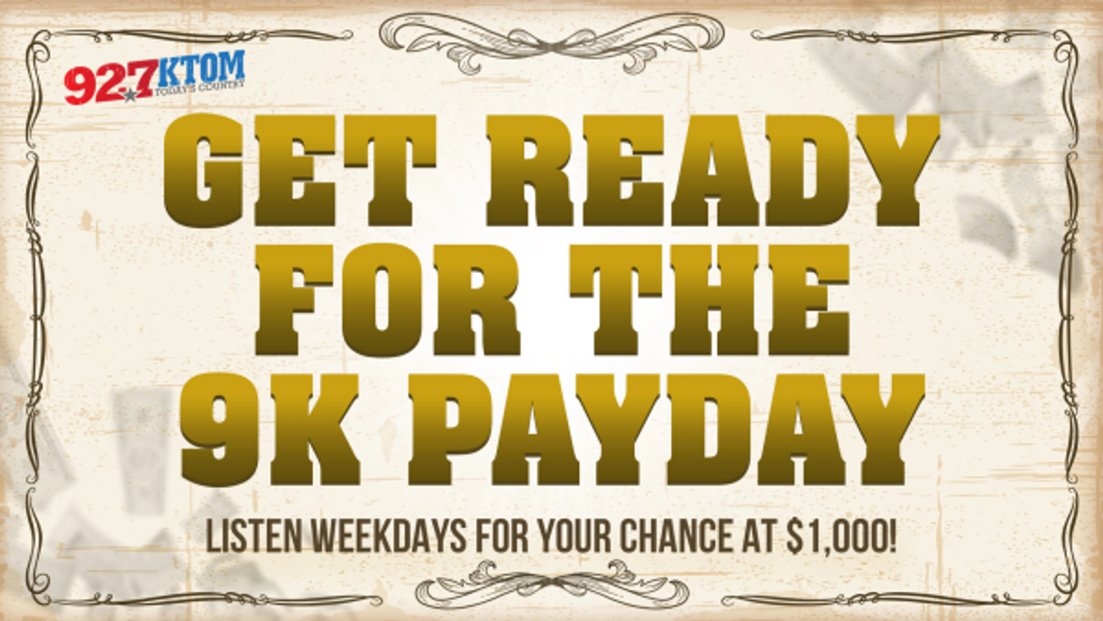 Get Ready for the 9k Payday!