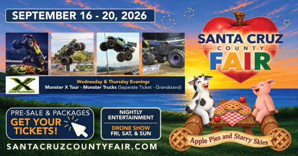 Win Tickets to the 2026 Santa Cruz County Fair!