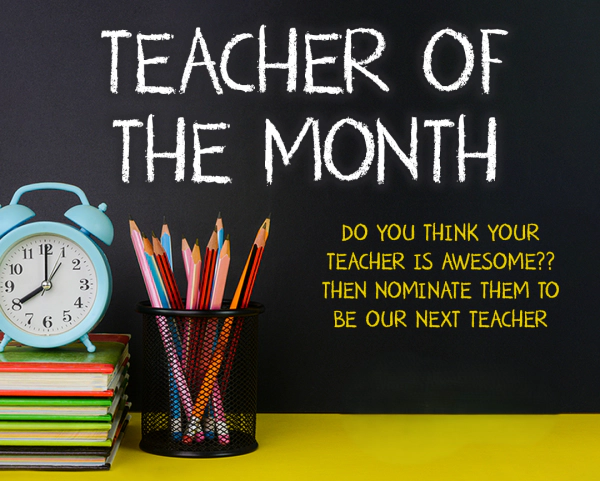Teacher of the Month