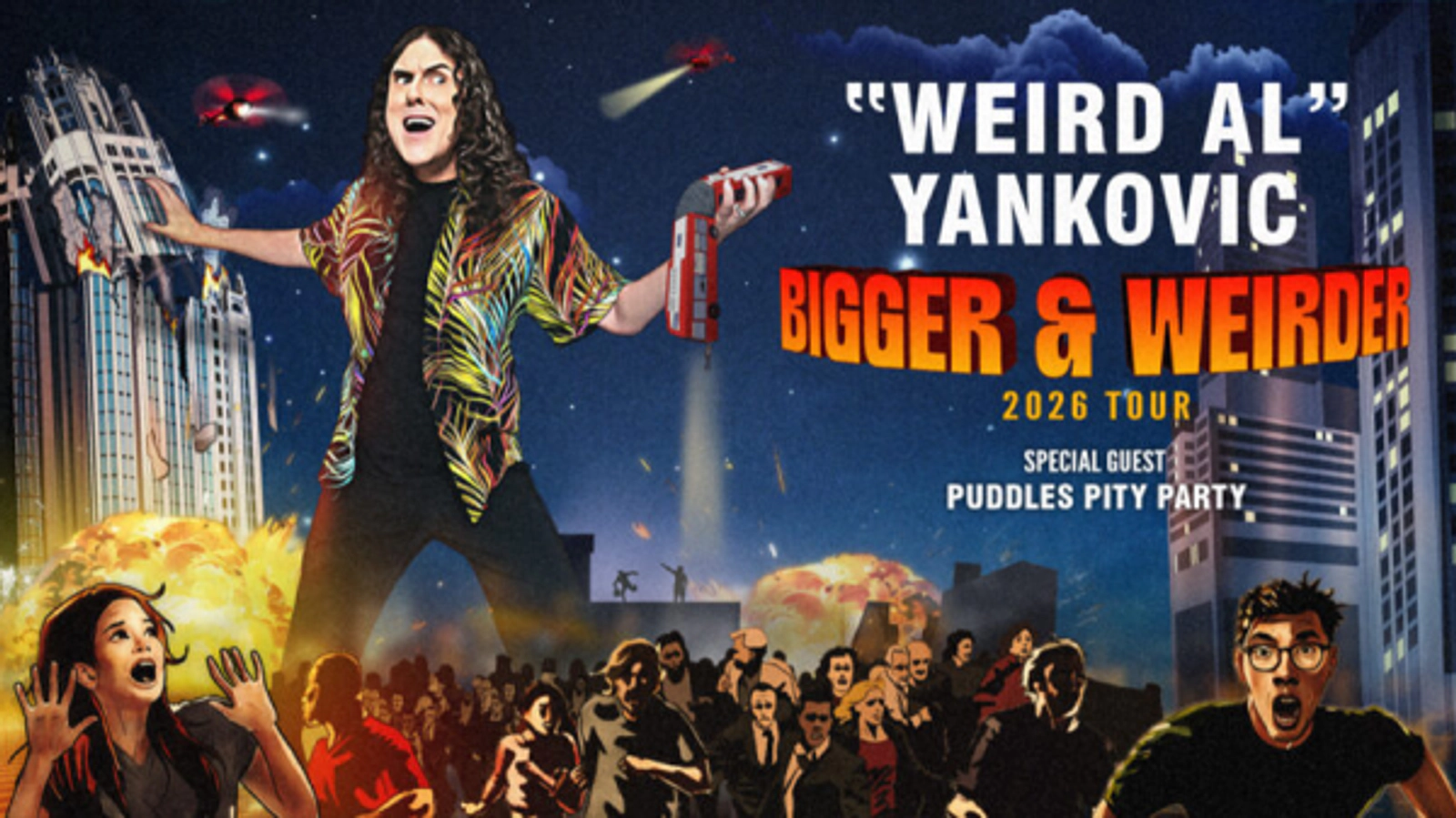 Steal STEVE's Seats to WEIRD AL YANKOVIC at Salem Civic Center in 2026!