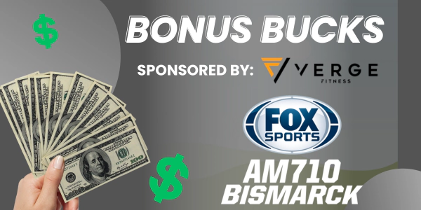 Bonus Bucks sponsored by Verge Fitness