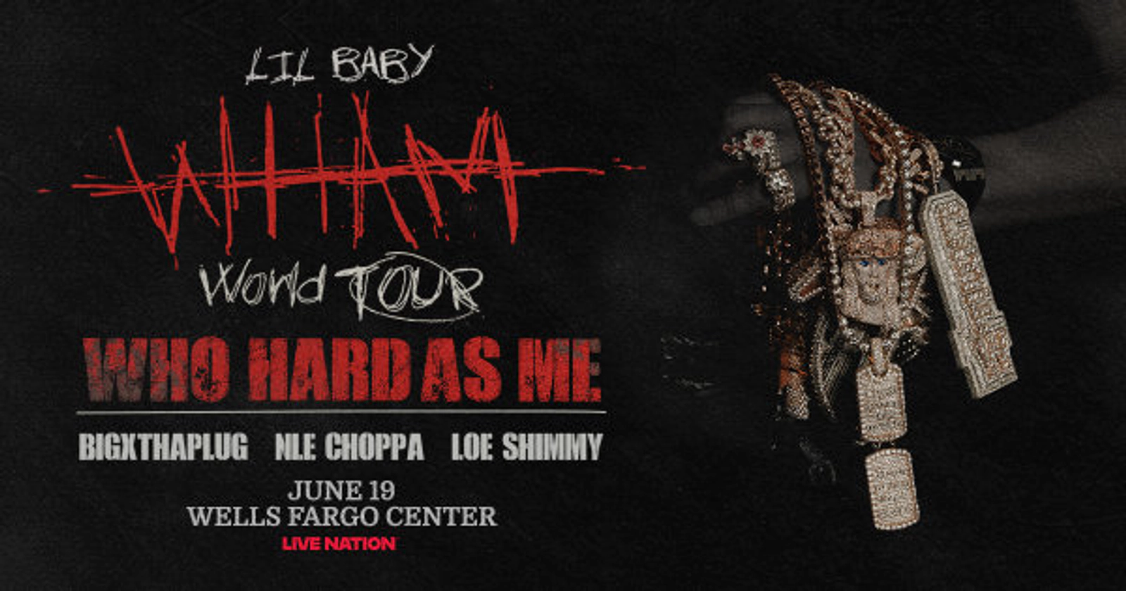 WIN TIX to see LIL BABY at Wells Fargo Center!