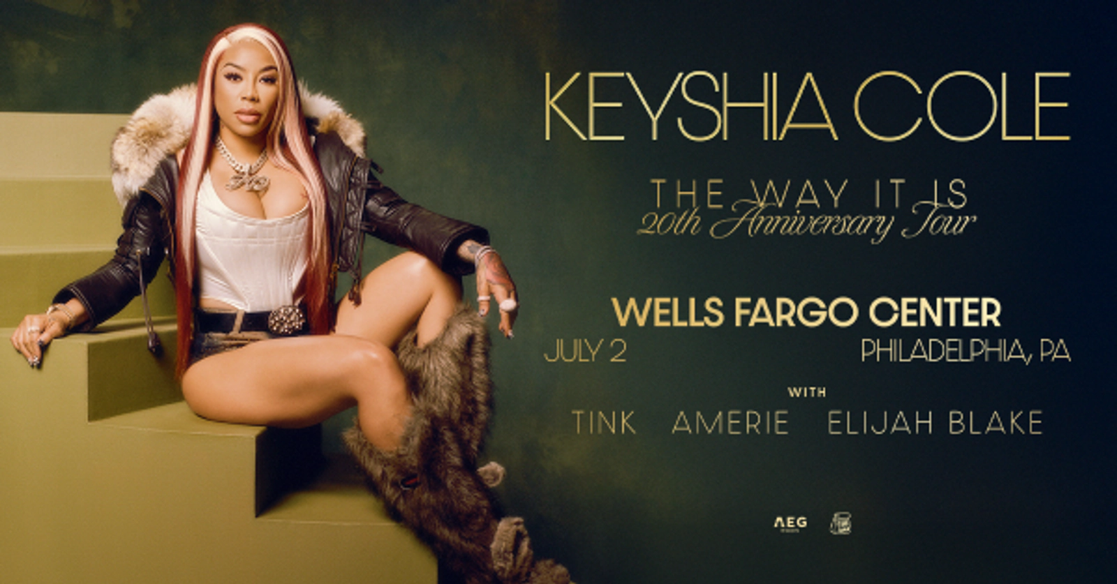 See KEYSHIA COLE at Wells Fargo!