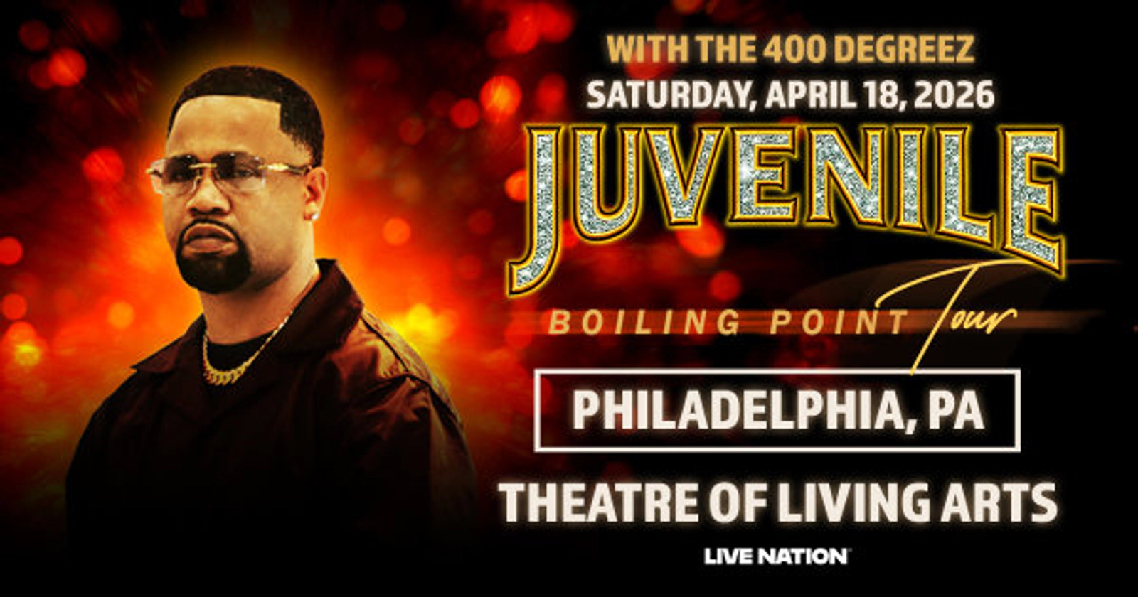 Win tickets to see JUVENILE!