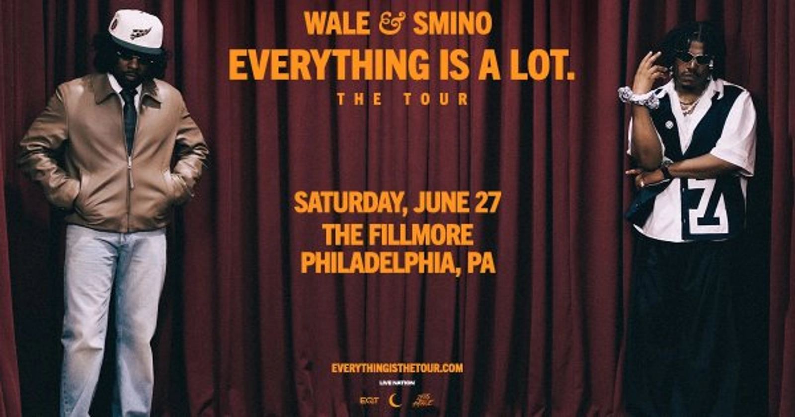 See Wale & Smino at The Fillmore!