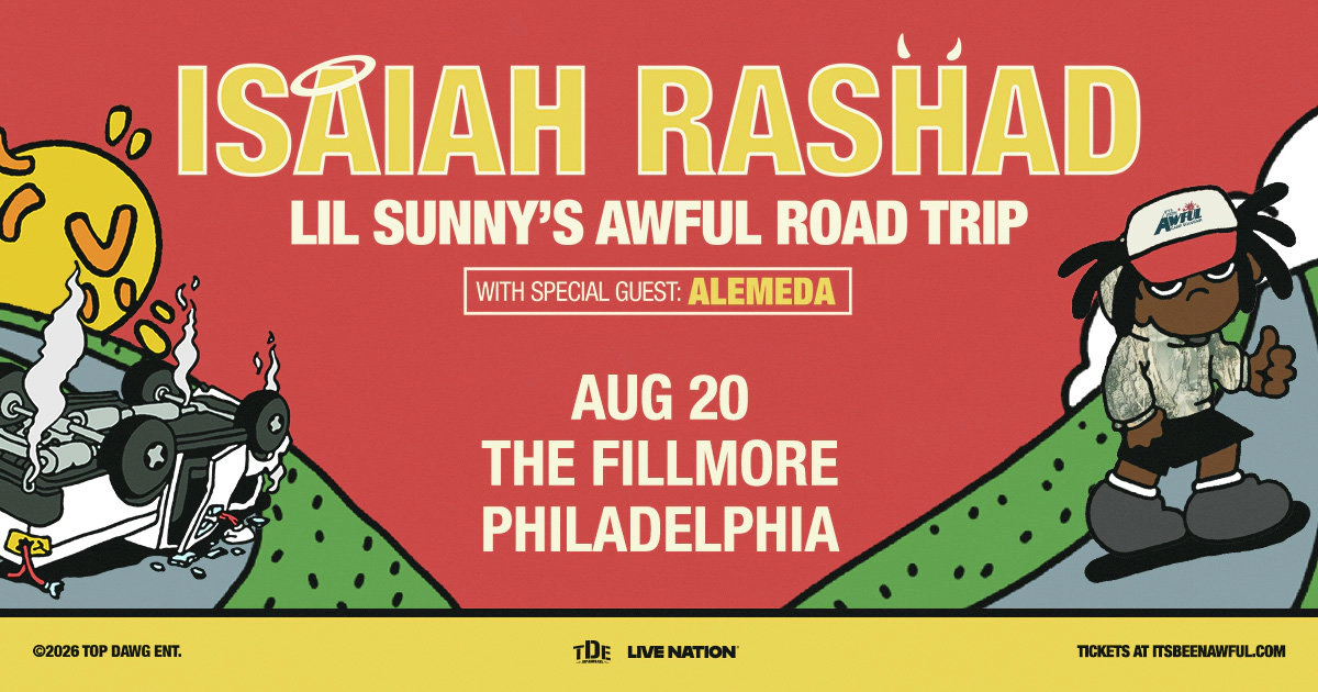 Win tickets to Isaiah Rashad at The Fillmore!