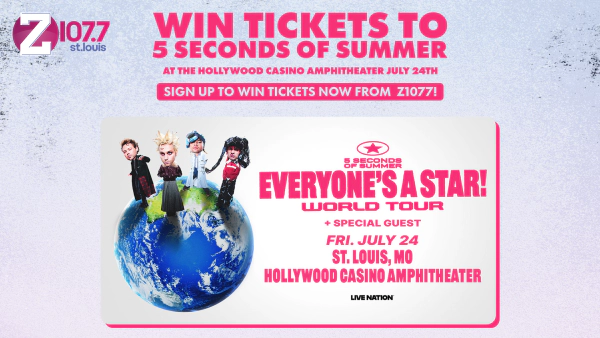 Win Tickets to 5 Seconds of Summer at the Hollywood Casino Amphitheater July 24th