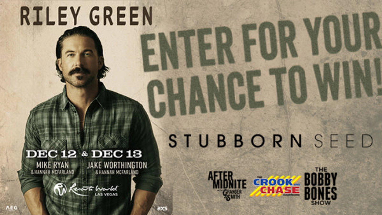 Riley Green Flyaway Sweepstakes