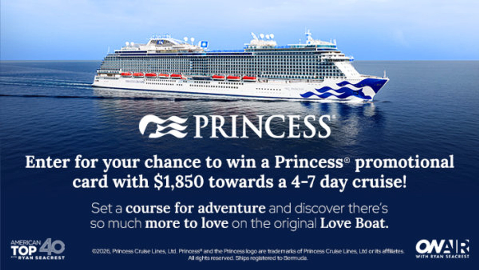 Ryan Seacrest's Sounds of the Sea Sweepstakes