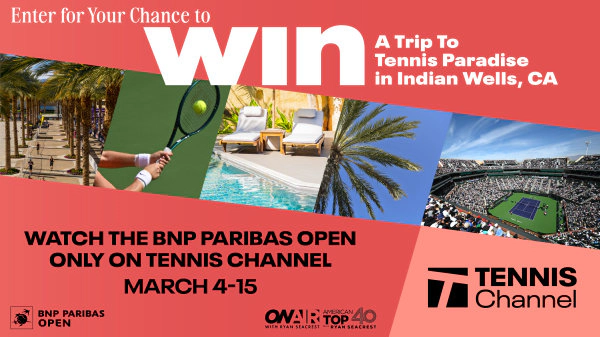 Ryan Seacrest’s Tennis Channel Sweepstakes