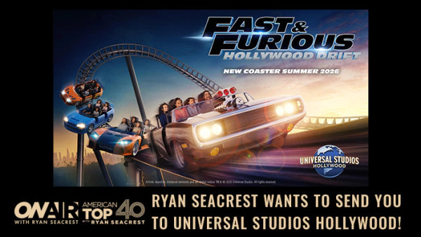 Ryan Seacrest’s Universal Studios Hollywood Summer Sweepstakes