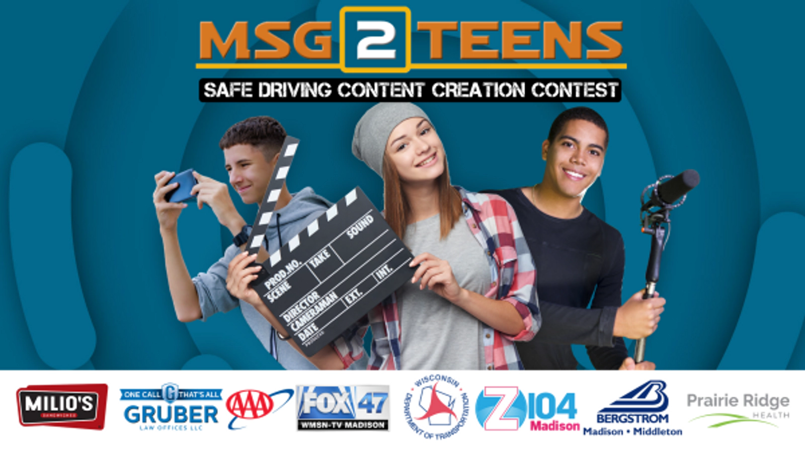 MSG 2 TEENS - Drive Safe and Win Cash!