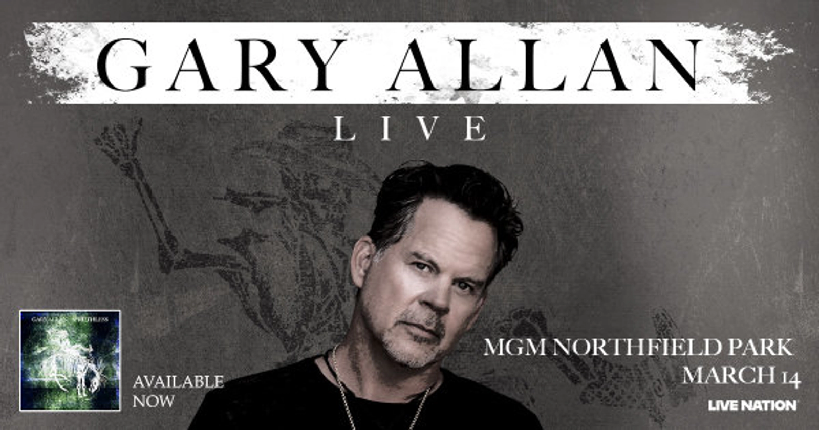 Win Tickets to See Gary Allan at MGM Northfield Park