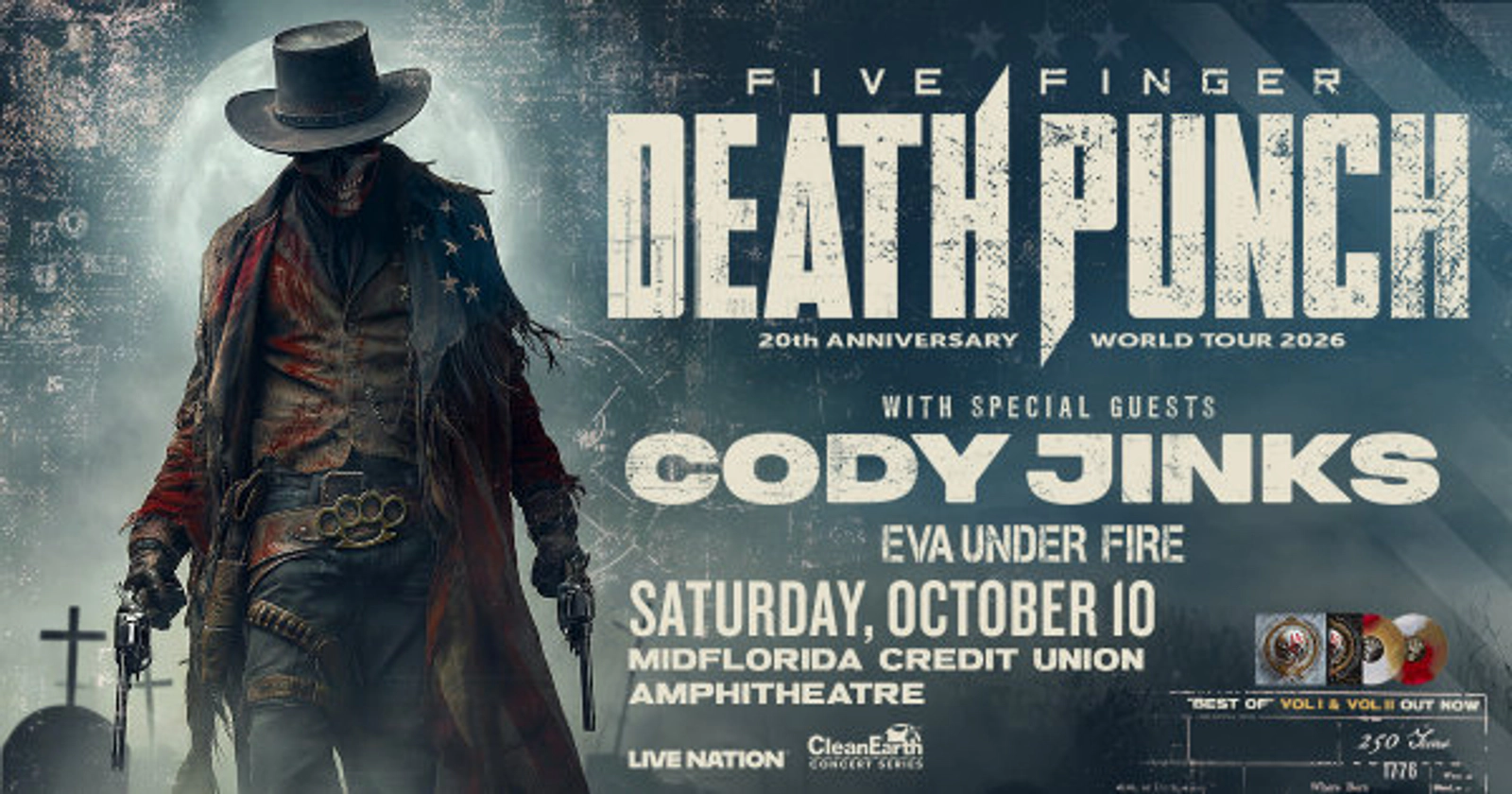 WIN Passes to 98ROCK Presents: FIVE FINGER DEATH PUNCH