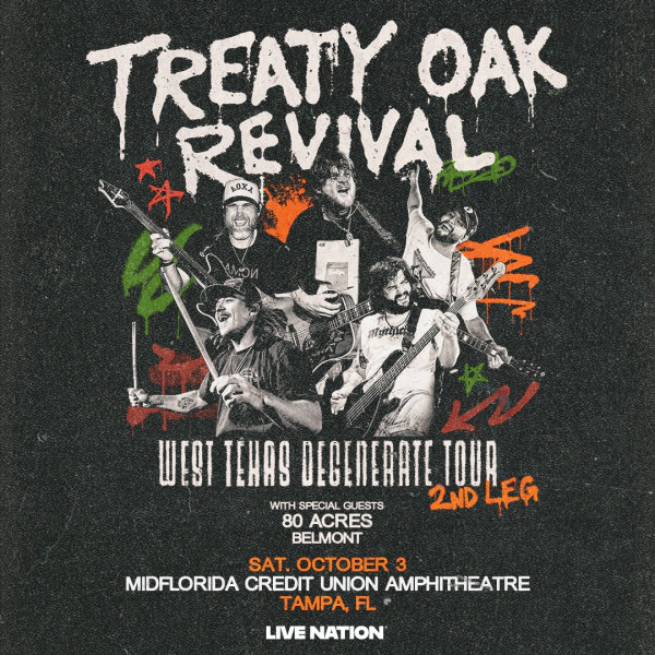 Win tickets to see Treaty Oak Revival!