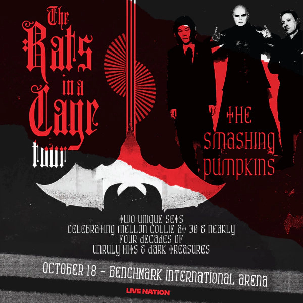 Win Passes to experience The Smashing Pumpkins Oct. 18th