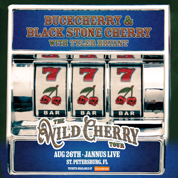 Win tickets to see Buckcherry & Black Stone Cherry with Tyler Brant