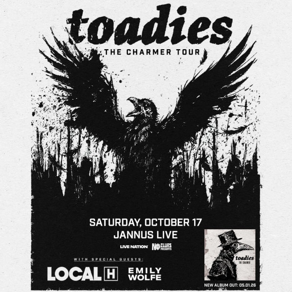 Experience The Toadies w/ Local H & Emily Wolfe on the Charmer Tour