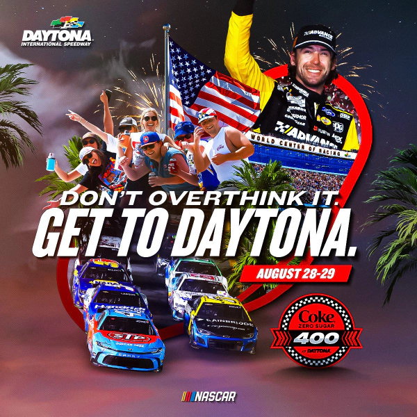 Win tickets to NASCAR Coke Zero Sugar 400 at Daytona