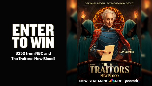 Win $250 from NBC and The Traitors: New Blood!