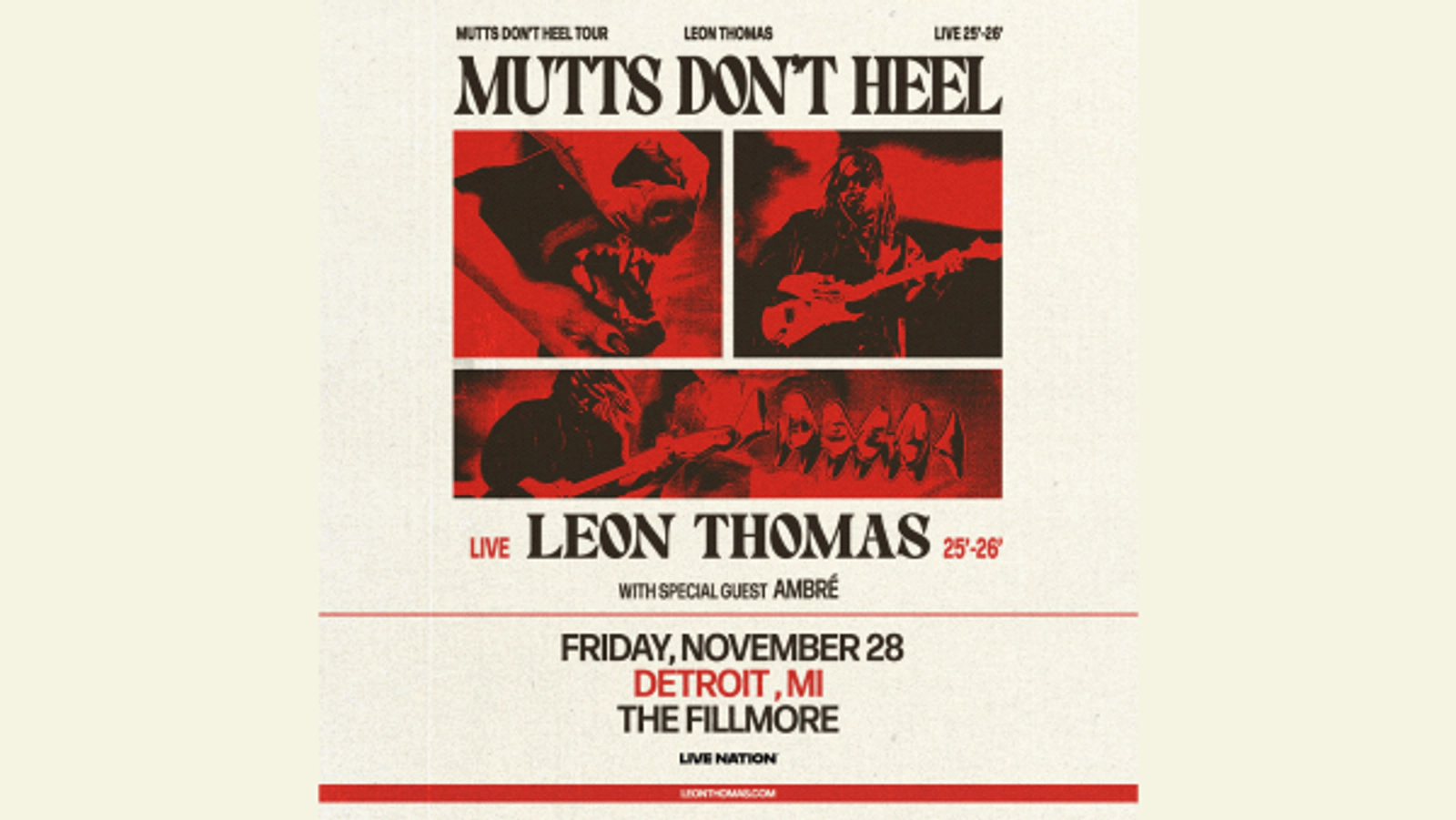 Listen to Channel 955 to win tickets to see Leon Thomas.