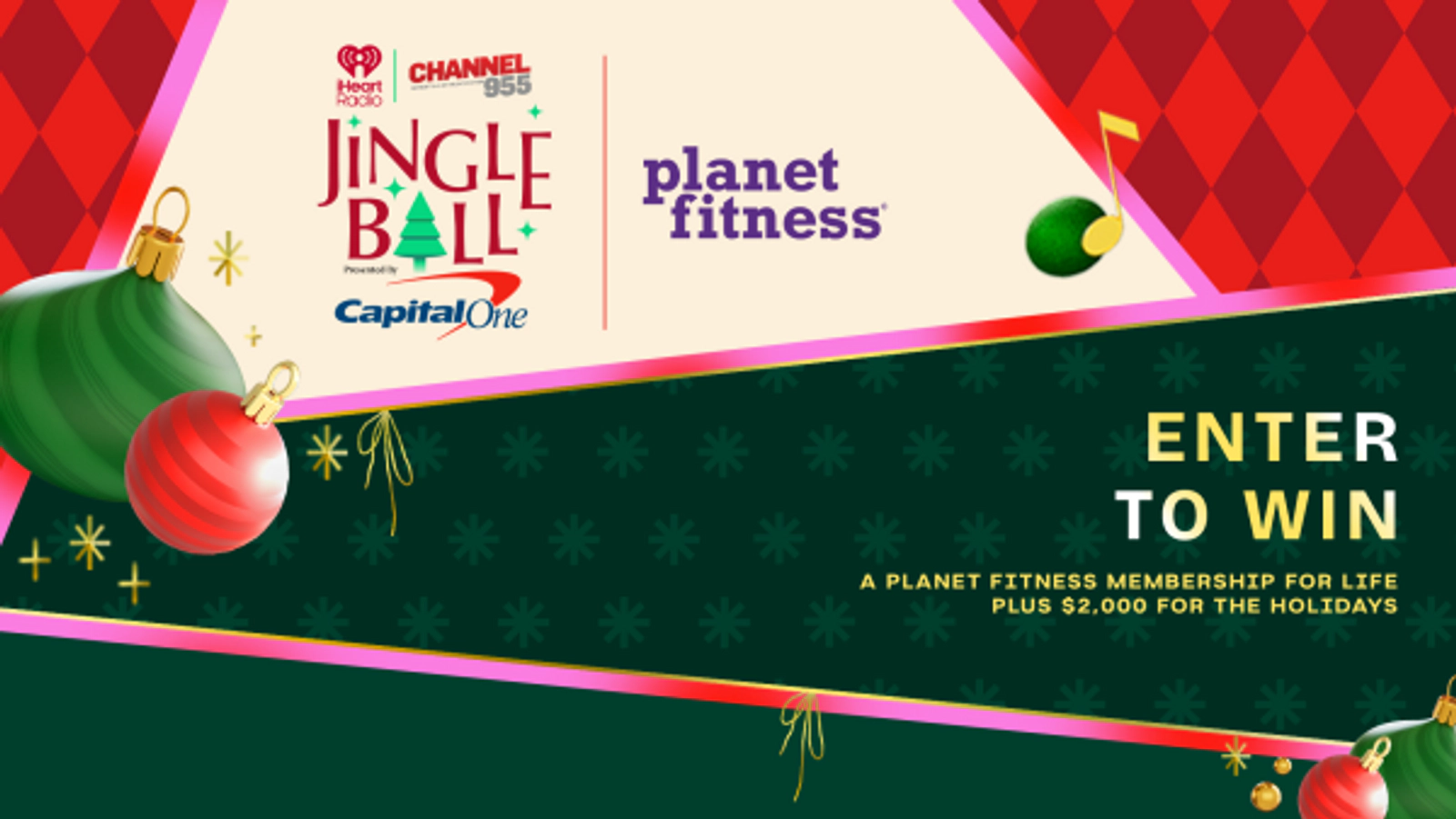 Enter to win a Planet Fitness Membership for Life PLUS $2,000!