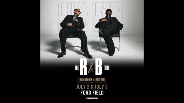 Listen to Channel 955 to win a pair of tickets to see Chris Brown & Usher at Ford Field on Thursday July 2nd!