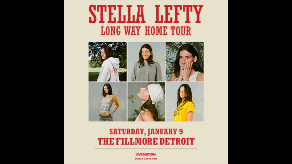 Listen to Channel 955 to win tickets to see Stella Lefty at The Filmore on Saturday January 9th!
