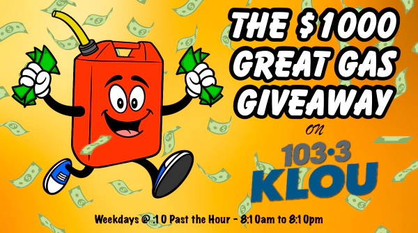 Listen to Win The $1000 Great Gas Giveaway!