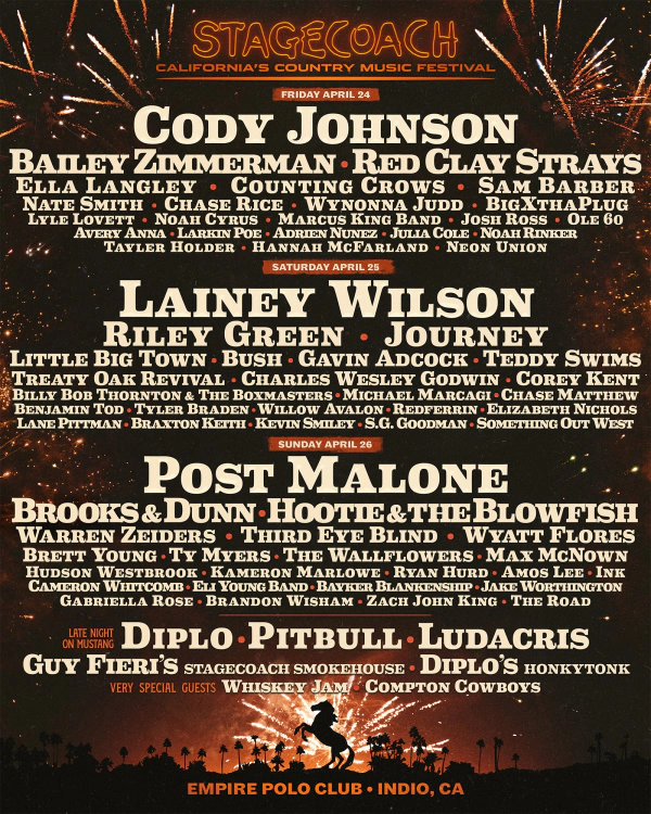 Stagecoach 2026 Line Up - Plus Your Chance to Win Your Passes