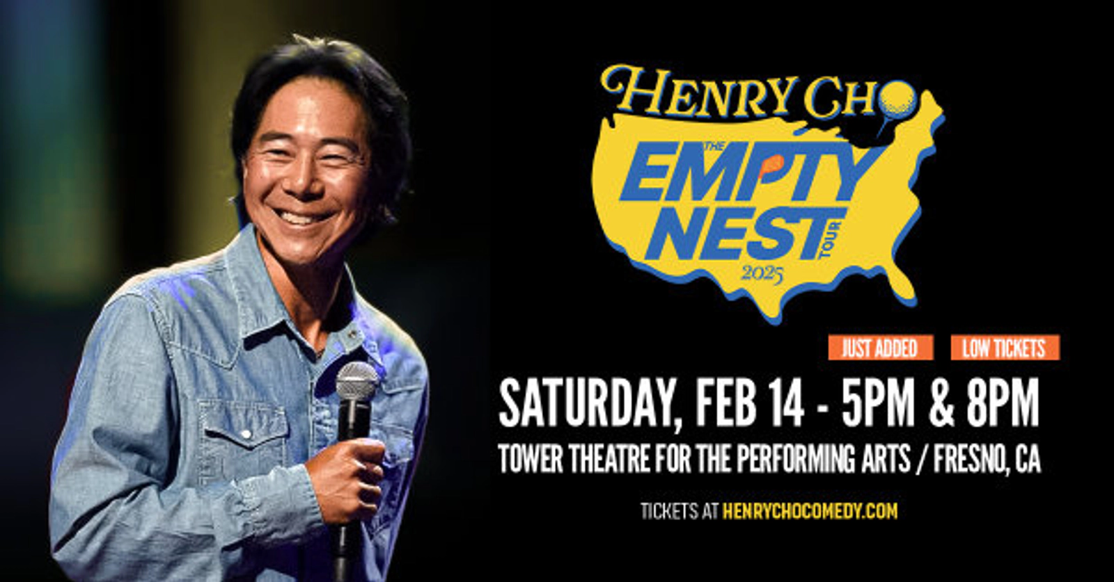Win Tickets to see Comedian, Henry Cho at the Tower Theatre on Valentines Day!