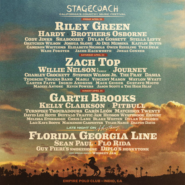 It's Here - The 2027 Stagecoach Line-Up!  Enter for your chance to Win Tickets on 102.7 The Wolf