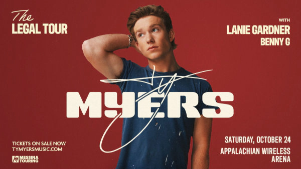 Ty Meyers @ Appalachian Wireless Arena 10.24.26 Ticket Giveaway