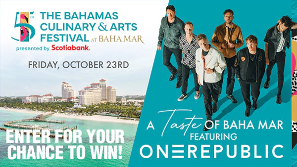Elvis Duran and the Morning Show's The Bahamas Flyaway Sweepstakes!
