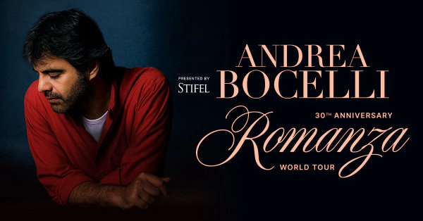 Win tickets to see Andrea Bocelli at PPG Paints Arena!