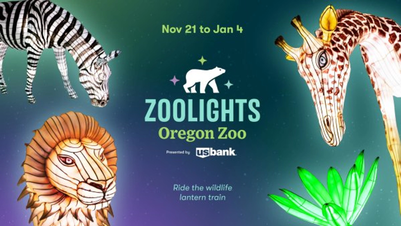 WIN Tickets for ZooLights at the Oregon Zoo