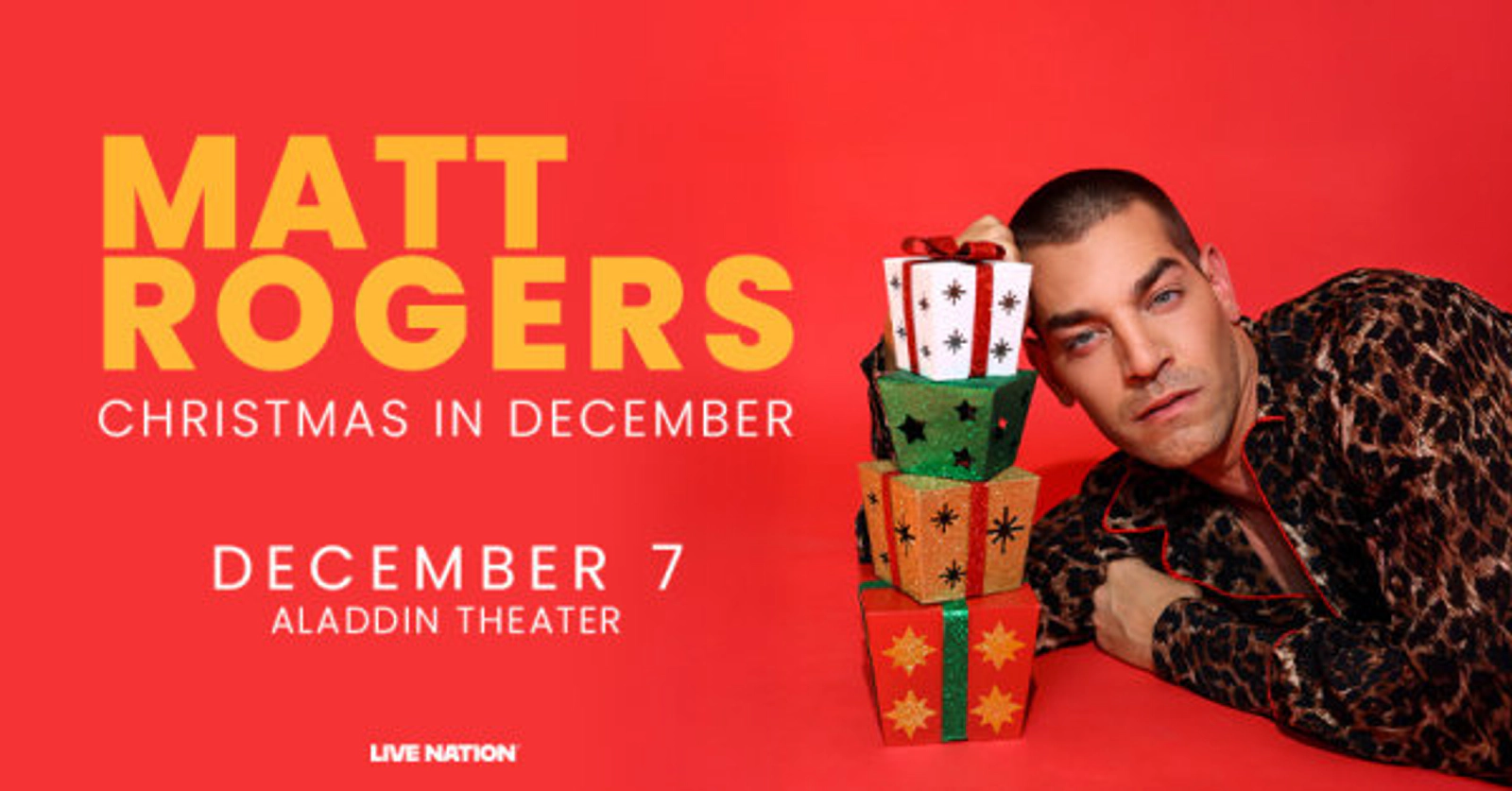 WIN Tickets to Matt Rogers!